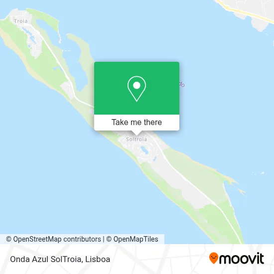 Onda Azul SolTroia map