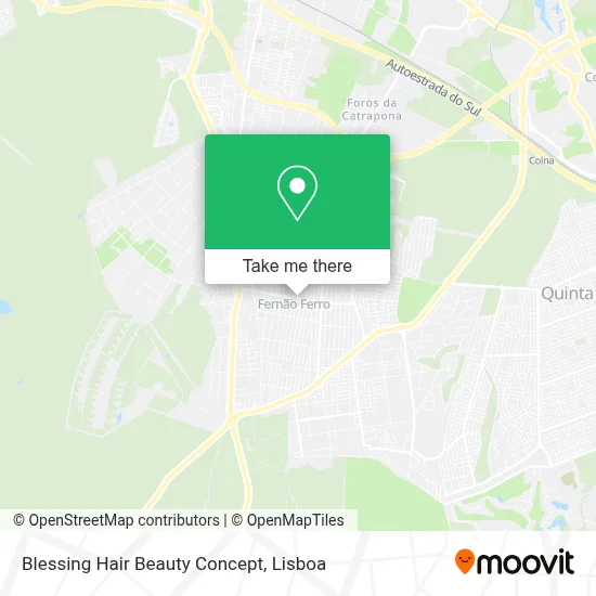Blessing Hair Beauty Concept map