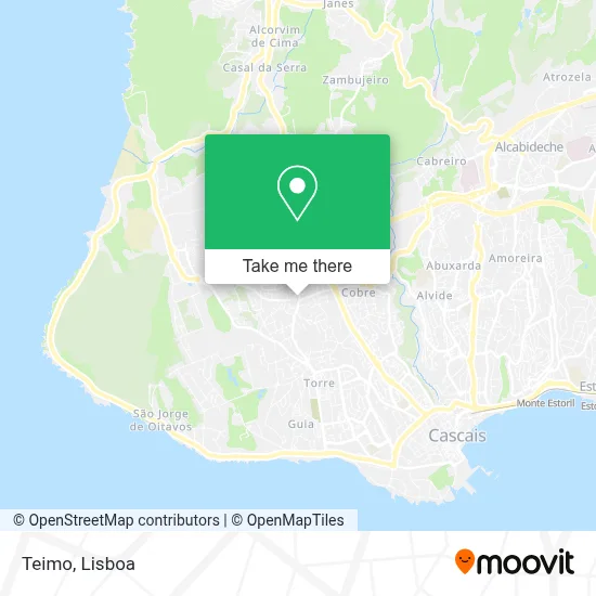 Teimo mapa