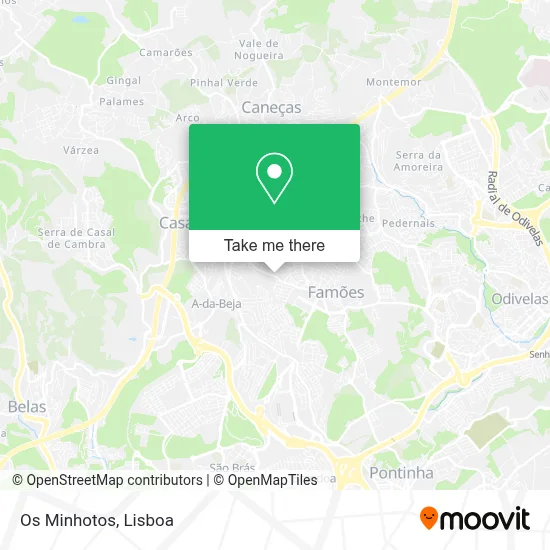 Os Minhotos map