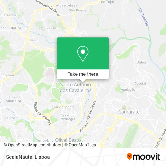 ScalaNauta map
