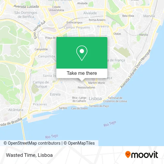 Wasted Time mapa