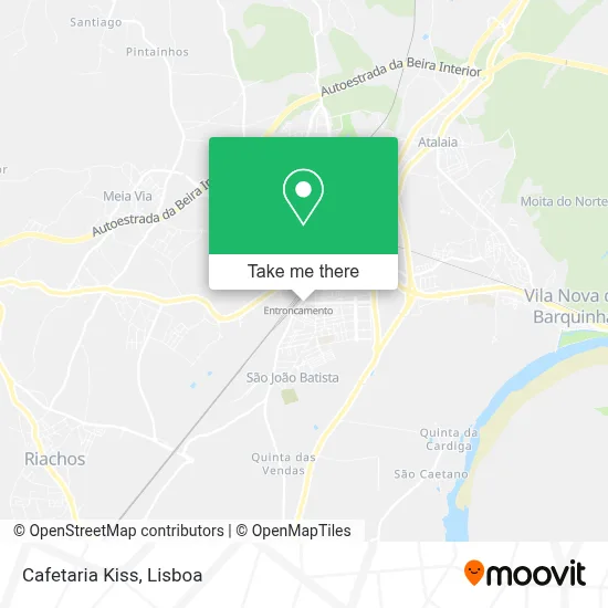 Cafetaria Kiss map