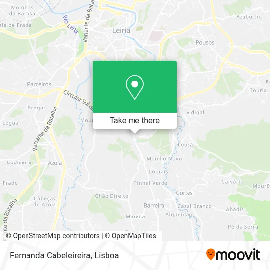 Fernanda Cabeleireira map