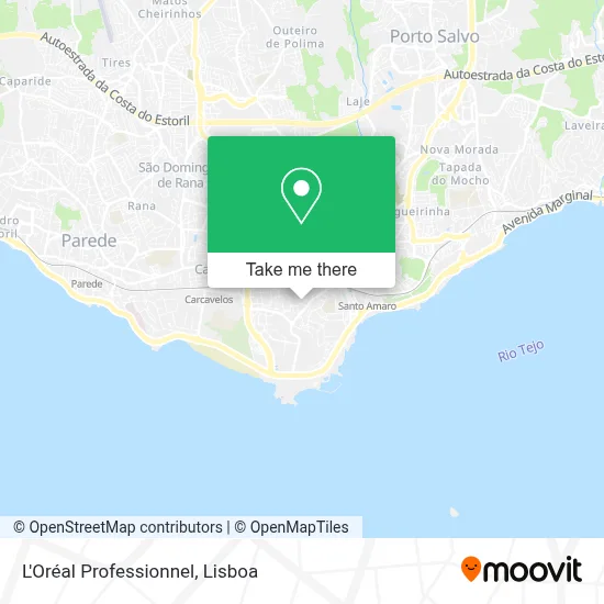 L'Oréal Professionnel map