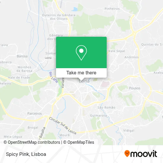 Spicy Pink map