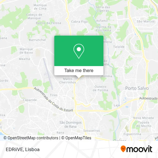 EDRiiVE map