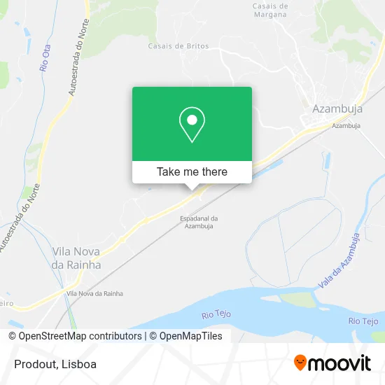 Prodout mapa