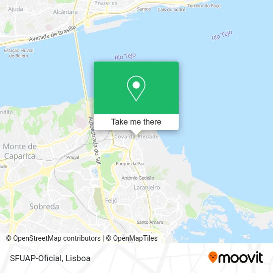 SFUAP-Oficial map
