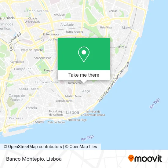 Banco Montepio map