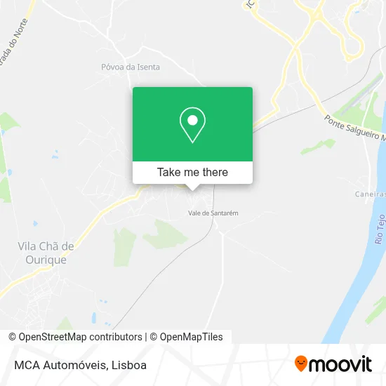 MCA Automóveis map