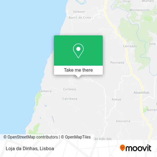 Loja da Dinhas map