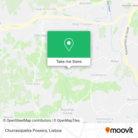 Churrasqueira Poseiro map