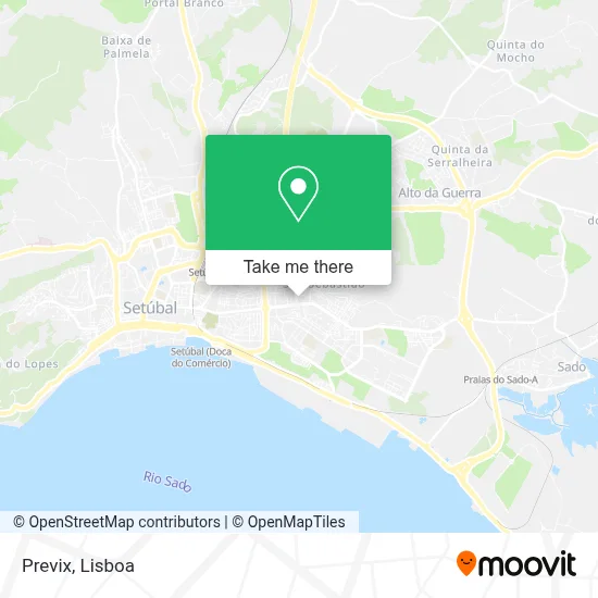 Previx map