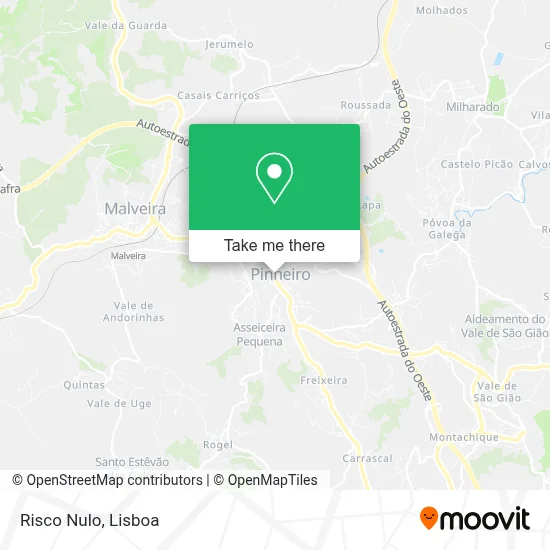 Risco Nulo mapa