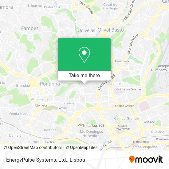 EnergyPulse Systems, Ltd. map
