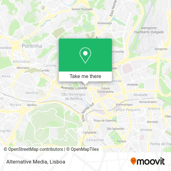 Alternative Media map