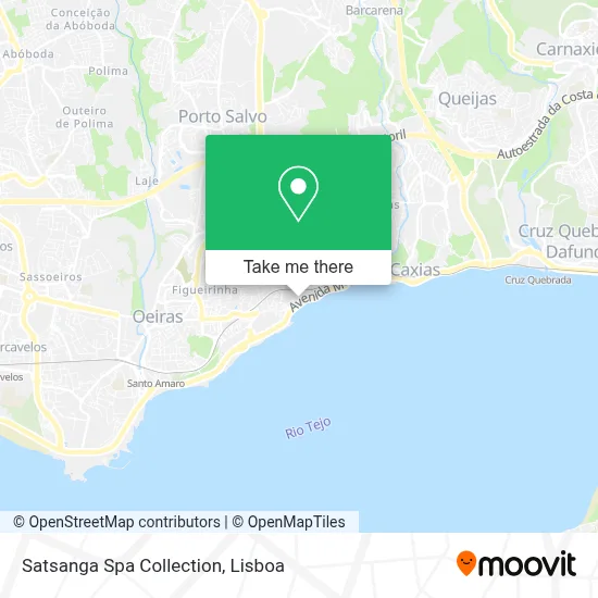 Satsanga Spa Collection map