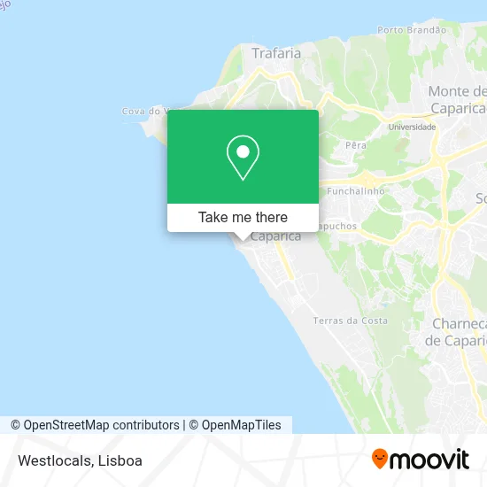 Westlocals map