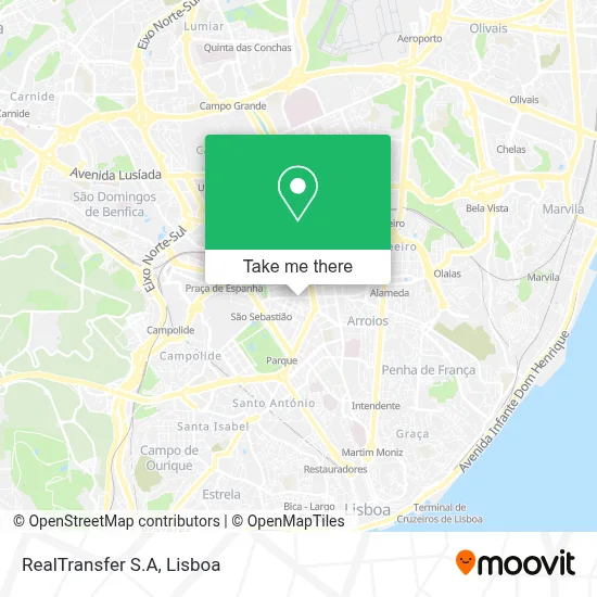RealTransfer S.A mapa