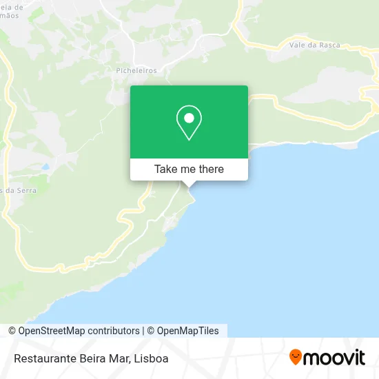 Restaurante Beira Mar map