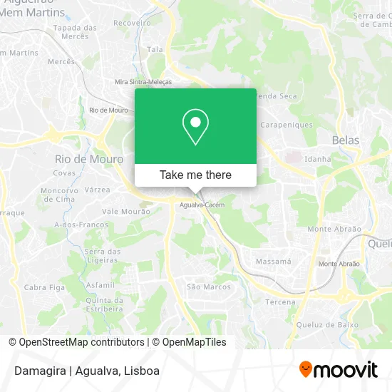 Damagira | Agualva map