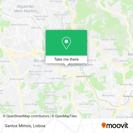 Santos Mimos map