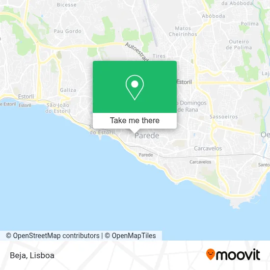Beja map