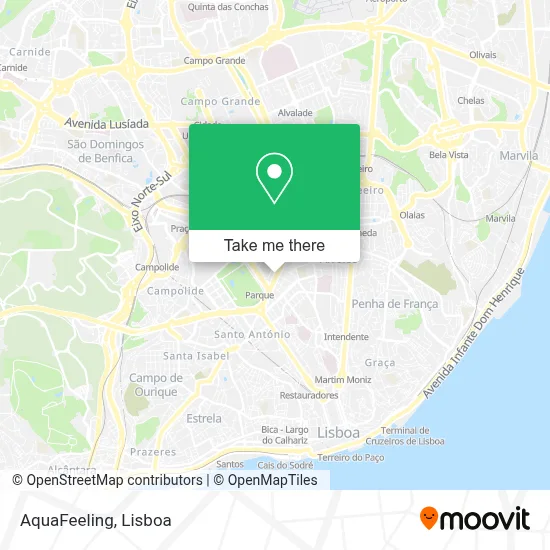 AquaFeeling map