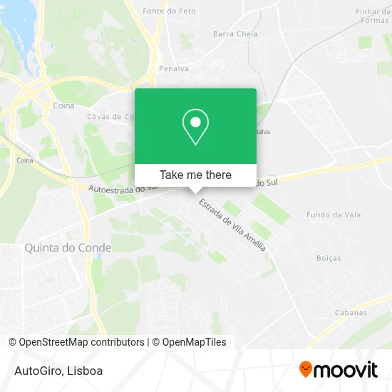 AutoGiro map