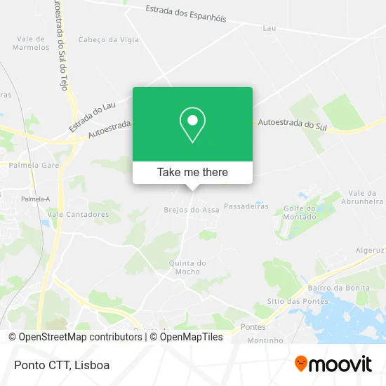 Ponto CTT map