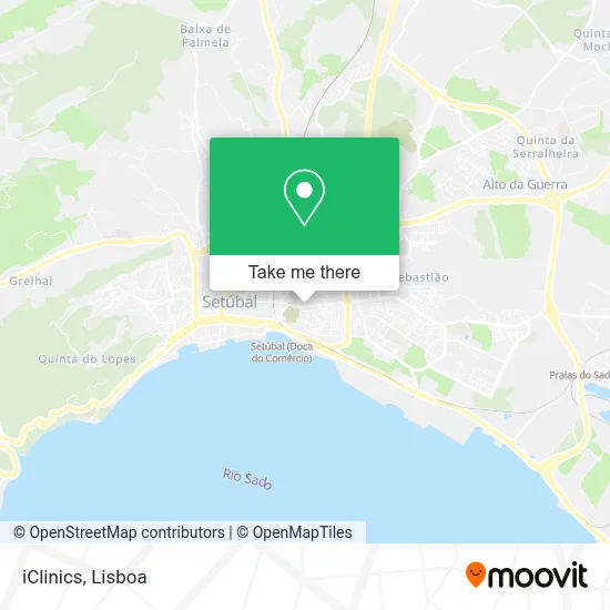iClinics map