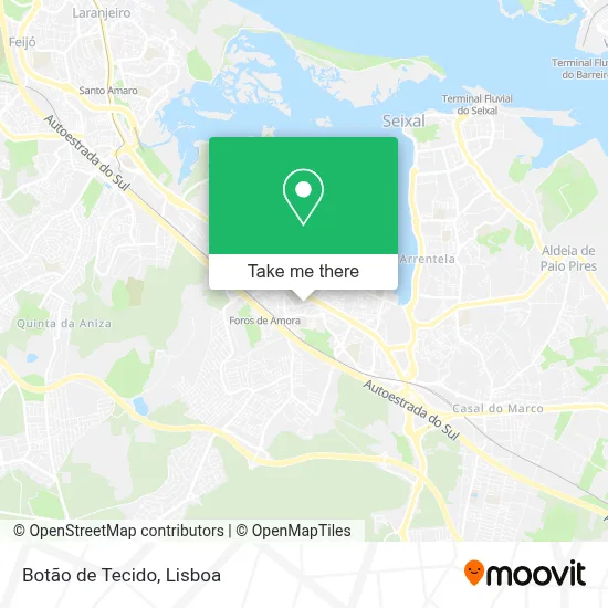 Botão de Tecido map
