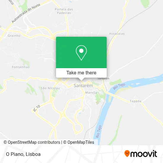 O Piano map