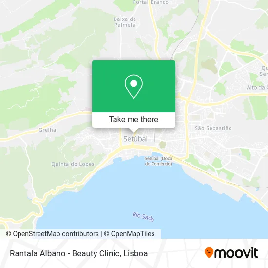 Rantala Albano - Beauty Clinic map