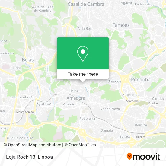 Loja Rock 13 map