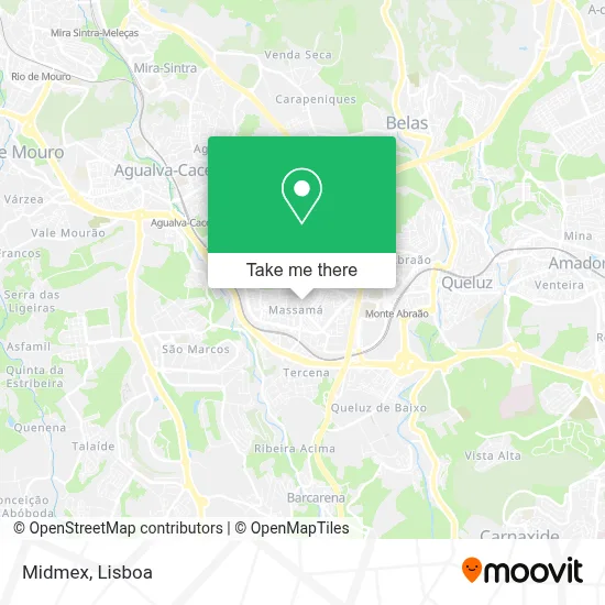 Midmex mapa