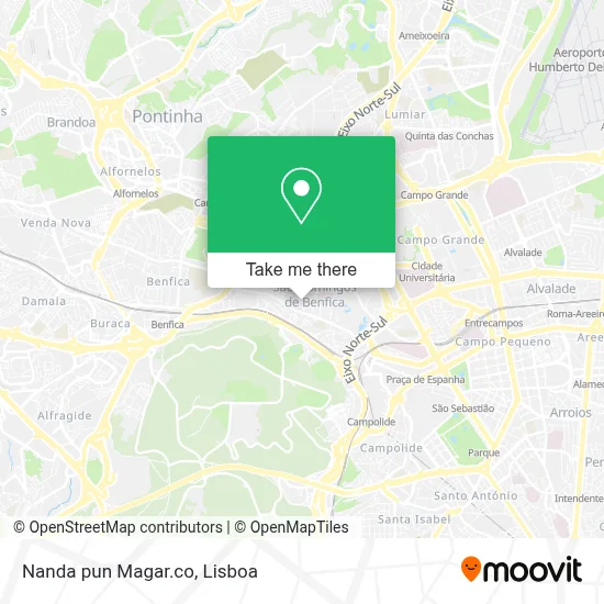Nanda pun Magar.co map