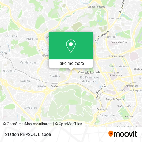 Station REPSOL map