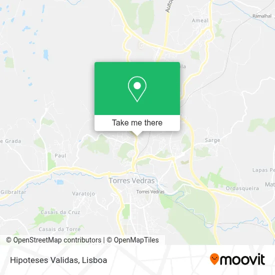 Hipoteses Validas map