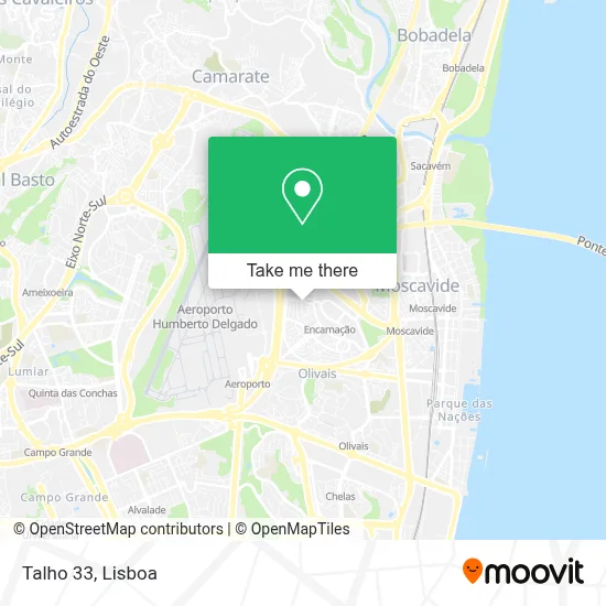 Talho 33 map