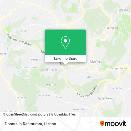 Ristorante Donatella mapa