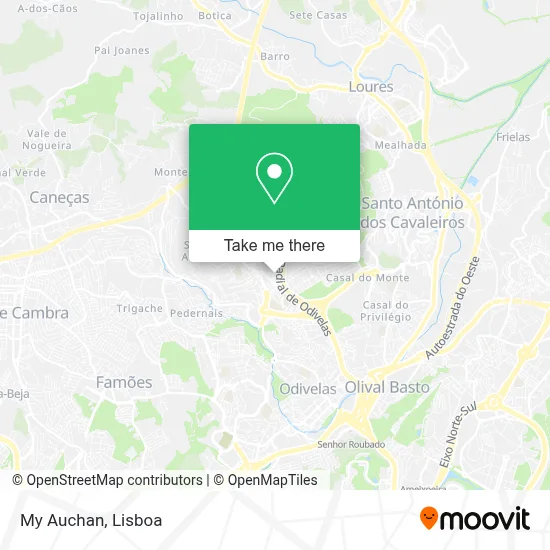 My Auchan map