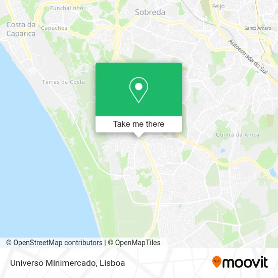 Universo Minimercado map