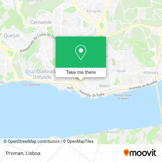 Proman mapa