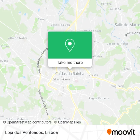 Loja dos Penteados mapa