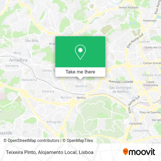 Teixeira Pinto, Alojamento Local map