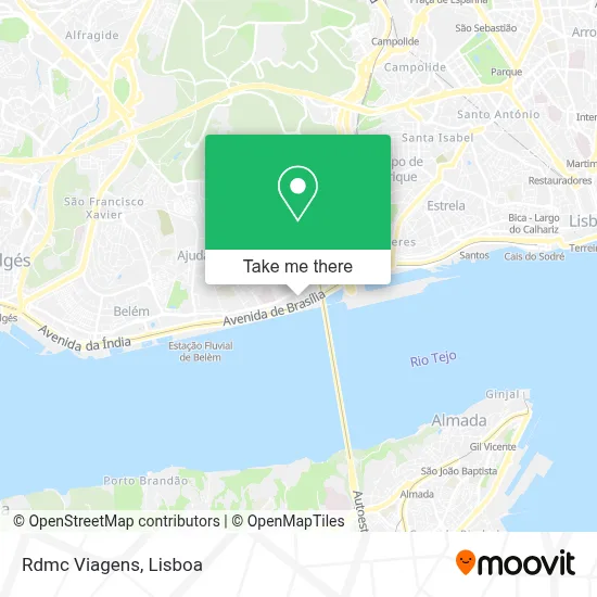 Rdmc Viagens mapa