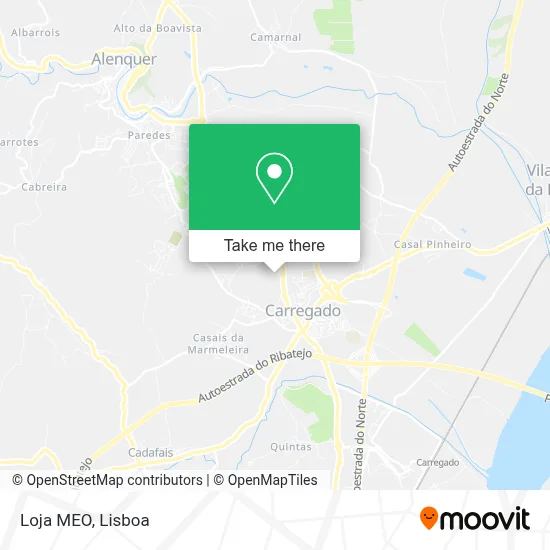 Loja MEO map