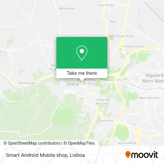 Smart Android Mobile shop mapa